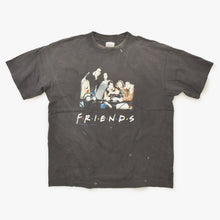 画像をギャラリービューアに読み込む, 新品未使用 SAINT Mxxxxxx セントマイケル FRD SS TEE FRIENDS BLACK フレンズ ヴィンテージ加工 グラフィックデザイン 中古 4a002167