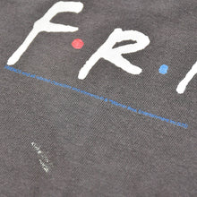 画像をギャラリービューアに読み込む, 新品未使用 SAINT Mxxxxxx セントマイケル FRD SS TEE FRIENDS BLACK フレンズ ヴィンテージ加工 グラフィックデザイン 中古 4a002167