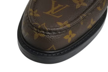 画像をギャラリービューアに読み込む, 極美品 LOUIS VUITTON ルイヴィトン NIGO モノグラムタッセルローファー 1A7YGN ヴォルテールライン モノグラムキャンバスブラウン 中古 4b002181