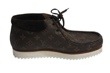 画像をギャラリービューアに読み込む, LOUIS VUITTON ルイヴィトン NIGO アンクルブーツ LVモッズ 1A81EA モノグラム ブラウン サイズ9 美品 中古 4b002187