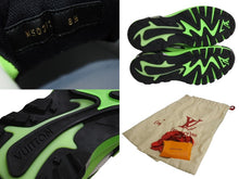 Load image into Gallery viewer, 極美品 LOUIS VUITTON ルイヴィトン RunnerTatic ローカットスニーカー MS0291 ヴァージル期 グリーン マルチカラー サイズ8.5 美品 中古 4b002191