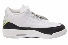 画像をギャラリービューアに読み込む, 未使用 NIKE ナイキ FRAGMENT フラグメント AIR JORDAN 3 エア ジョーダン レトロ DA3595-100 ハイカット 27cm ホワイト 22037