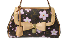 Load image into Gallery viewer, 極美品 LOUIS VUITTON ルイヴィトン サックレトロPM マロン ハンドバッグ M92012 モノグラムチェリーブロッサム ブラウン 中古 4b002223