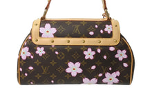 Load image into Gallery viewer, 極美品 LOUIS VUITTON ルイヴィトン サックレトロPM マロン ハンドバッグ M92012 モノグラムチェリーブロッサム ブラウン 中古 4b002223