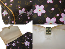 Load image into Gallery viewer, 極美品 LOUIS VUITTON ルイヴィトン サックレトロPM マロン ハンドバッグ M92012 モノグラムチェリーブロッサム ブラウン 中古 4b002223