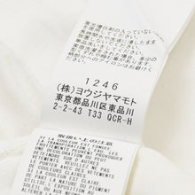 画像をギャラリービューアに読み込む, 新品未使用 YohJi Yamamoto POUR HOMME 山本耀司 30/1 Combed Single Jersey PT Long Sleeve T-Shirt 美人画 ロンT 長袖Tシャツ ホワイト 30/1コーマ糸 中古 4a002257