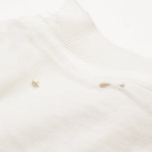 画像をギャラリービューアに読み込む, 新品未使用 SAINT Mxxxxxx セントマイケル SS TEE LOVE ヴィンテージ加工 ホワイト オーバーシルエット パロディロゴ 中古 4a002315