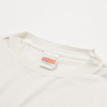 画像をギャラリービューアに読み込む, 新品未使用 SAINT Mxxxxxx セントマイケル SS TEE LOVE ヴィンテージ加工 ホワイト オーバーシルエット パロディロゴ 中古 4a002315