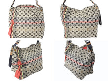 画像をギャラリービューアに読み込む, LOUIS VUITTON ルイヴィトン シュシュボヘミアン ショルダーバッグ M40359 モノグラムキャンバス ベージュ マルチカラー 美品 中古 4b002327