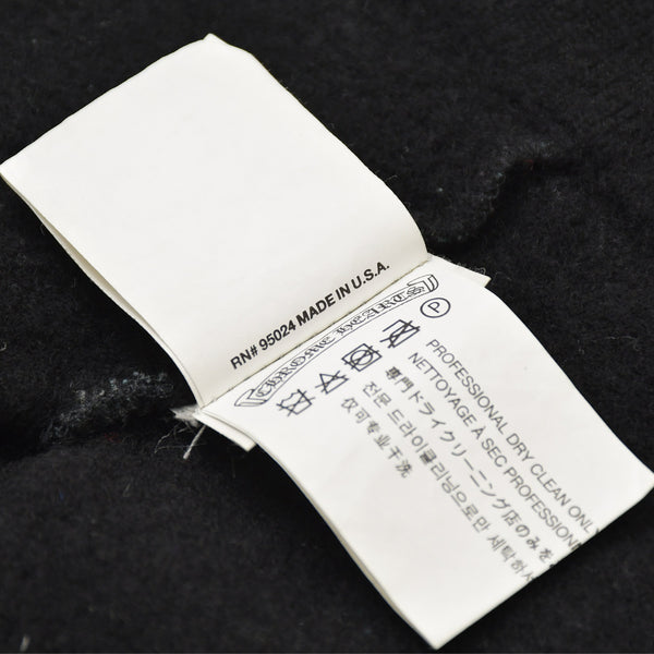 Very good condition CHROME HEARTS Hot pants Size S Tiny CH cross decoration Cemetery cross patch Black Used 4a002361
