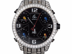 JACOB&CO Jacob watch 5 time zone full breath NIGO after full diamond 47mm used 4a000110