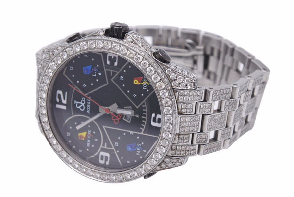 JACOB&CO Jacob watch 5 time zone full breath NIGO after full diamond 47mm used 4a000110