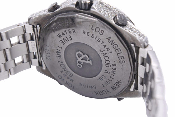 JACOB&CO Jacob watch 5 time zone full breath NIGO after full diamond 47mm used 4a000110