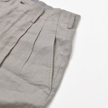 Load image into Gallery viewer, 極美品 Yohji Yamamoto POUR HOMME ヨウジヤマモト プールオム サイズ2 UNBALANCED PT TUCK PANTS タックパンツ グレー 4a002415