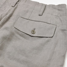 Load image into Gallery viewer, 極美品 Yohji Yamamoto POUR HOMME ヨウジヤマモト プールオム サイズ2 UNBALANCED PT TUCK PANTS タックパンツ グレー 4a002415