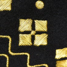 画像をギャラリービューアに読み込む, 極美品 Yohji Yamamoto POUR HOMME ヨウジヤマモトプールオム ゴールド刺繍ウールジャケット 1992AW ウール 幾何学模様 HE-J61-537 中古 4a002416