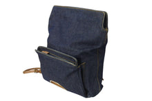 画像をギャラリービューアに読み込む, CHRISTIAN DIOR クリスチャンディオール マリスパール バックパック PZ0030 デニムキャンバス レザー 美品 中古 4b002426