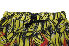 画像をギャラリービューアに読み込む, 極美品 PRADA プラダ Banana And Flame print Swim Shorts バナナ アンド フレイムプリント スイムショーツ UB330 S182 サイズ48 中古 4b002484