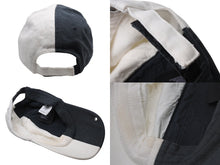 画像をギャラリービューアに読み込む, BALENCIAGA バレンシアガ 50/50 Piercing Cap ベルクロキャップ ベースボールキャップ サイズL 656455 ツートーン 美品 中古 4b002489