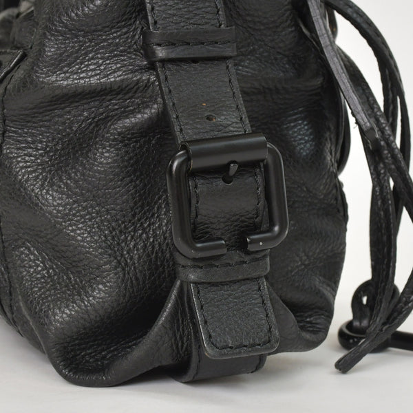 Chloe クロエ ミニパディントン ブラック 2WAY ショルダーバッグ ミニボストン ショルダーバッグ 04-06-53 美品 中古 4a002503