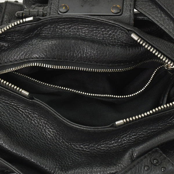 Chloe クロエ ミニパディントン ブラック 2WAY ショルダーバッグ ミニボストン ショルダーバッグ 04-06-53 美品 中古 4a002503