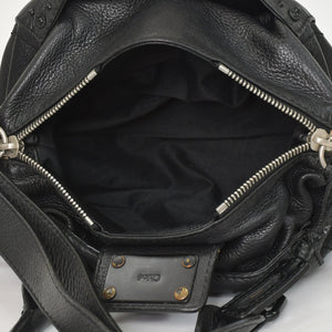 Chloe クロエ ミニパディントン ブラック 2WAY ショルダーバッグ ミニボストン ショルダーバッグ 04-06-53 美品 中古 4a002503