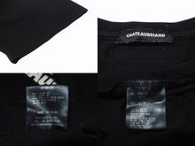 画像をギャラリービューアに読み込む, 極美品 CHATEAUBRIAND シャトーブリアン WAGYU MAFIA 和牛マフィア ロゴプリント Ｔシャツ コットン ブラック サイズL 中古 4b002505