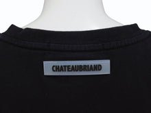 画像をギャラリービューアに読み込む, 極美品 CHATEAUBRIAND シャトーブリアン WAGYU MAFIA 和牛マフィア ロゴプリント Ｔシャツ コットン ブラック サイズL 中古 4b002505