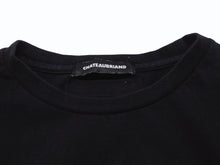 画像をギャラリービューアに読み込む, 極美品 CHATEAUBRIAND シャトーブリアン WAGYU MAFIA 和牛マフィア ロゴプリント Ｔシャツ コットン ブラック サイズL 中古 4b002505