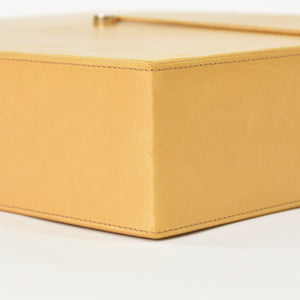 BOTTEGA VENETA Vintage Notebook Intrecciato Leather Beige Brown Good Condition Used 4a002507