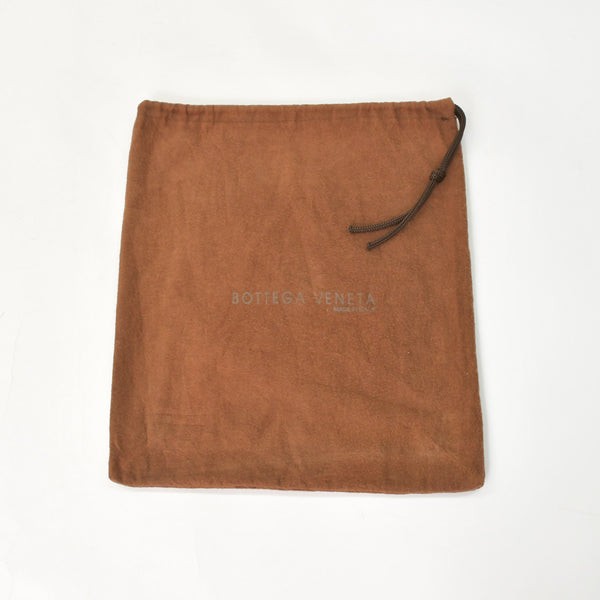 BOTTEGA VENETA Vintage Notebook Intrecciato Leather Beige Brown Good Condition Used 4a002507