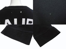 画像をギャラリービューアに読み込む, CHATEAUBRIAND シャトーブリアン ロゴプリント ロングスリーブＴシャツ コットン ブラック サイズL 良品 中古 4b002510