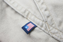 画像をギャラリービューアに読み込む, POLO RALPHLAUREN ポロラルフローレン オーバーオール トップス 日本製 コットン ベージュ シルバー サイズ90 美品 中古 25234