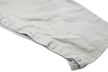 画像をギャラリービューアに読み込む, POLO RALPHLAUREN ポロラルフローレン オーバーオール トップス 日本製 コットン ベージュ シルバー サイズ90 美品 中古 25234