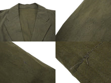 画像をギャラリービューアに読み込む, ISSEY MIYAKE MEN イッセイミヤケ メン テーラードジャケット ジャケット カーキ オリーブ サイズ2 ME01FD213 美品 中古 25375