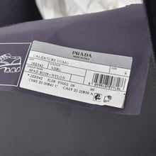 画像をギャラリービューアに読み込む, 極美品 PRADA プラダ モノリス レースアップ ドロイスレザーナイロン CALZATURE UOMO レザー 2EE342 9サイズ メンズシューズ ブラック NERO 中古 4a002565
