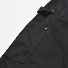 Load image into Gallery viewer, 極美品 SEQUEL Fragment design シークエル フラグメントデザイン PAINTER PANTS TYPE-P ダブルニー 藤原ヒロシ 稲妻マーク ブラック 中古 4a002576