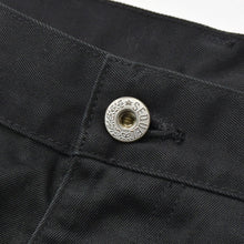 Load image into Gallery viewer, 極美品 SEQUEL Fragment design シークエル フラグメントデザイン PAINTER PANTS TYPE-P ダブルニー 藤原ヒロシ 稲妻マーク ブラック 中古 4a002576