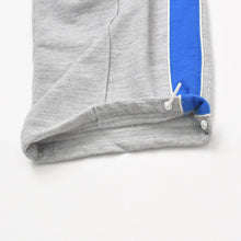 画像をギャラリービューアに読み込む, 極美品 SAINT Mxxxxxx セントマイケル ZIP HOODIE SIDE LINE/SWEAT PANTS SIDE LINE セットアップ パーカー パンツ スウェット グレー ブルー シルバー金具 中古 4a002599