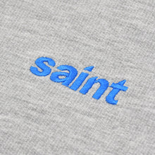 画像をギャラリービューアに読み込む, 極美品 SAINT Mxxxxxx セントマイケル ZIP HOODIE SIDE LINE/SWEAT PANTS SIDE LINE セットアップ パーカー パンツ スウェット グレー ブルー シルバー金具 中古 4a002599