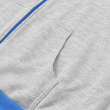 画像をギャラリービューアに読み込む, 極美品 SAINT Mxxxxxx セントマイケル ZIP HOODIE SIDE LINE/SWEAT PANTS SIDE LINE セットアップ パーカー パンツ スウェット グレー ブルー シルバー金具 中古 4a002599