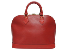 Load image into Gallery viewer, 極美品 LOUIS VUITTON ルイヴィトン アルマPM ハンドバッグ M5214E エピ レザー ゴールド金具 カスティリアンレッド 中古 4b002623