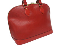 Load image into Gallery viewer, 極美品 LOUIS VUITTON ルイヴィトン アルマPM ハンドバッグ M5214E エピ レザー ゴールド金具 カスティリアンレッド 中古 4b002623