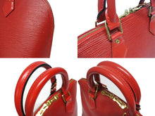 Load image into Gallery viewer, 極美品 LOUIS VUITTON ルイヴィトン アルマPM ハンドバッグ M5214E エピ レザー ゴールド金具 カスティリアンレッド 中古 4b002623
