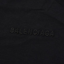 画像をギャラリービューアに読み込む, 極美品 BALENCIAGA バレンシアガ インサイドアウトレースドッキングTシャツドレス ブラック ワンピース レース オーバーサイズ Sサイズ 726082 中古 4a002626
