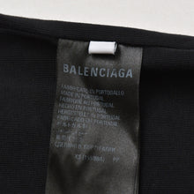 画像をギャラリービューアに読み込む, 極美品 BALENCIAGA バレンシアガ インサイドアウトレースドッキングTシャツドレス ブラック ワンピース レース オーバーサイズ Sサイズ 726082 中古 4a002626