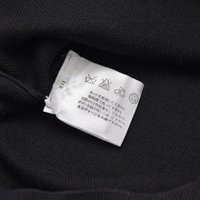 画像をギャラリービューアに読み込む, 新品同様 CHANEL シャネル 長袖リボンニットポロシャツ P30858 ロングスリーブ K00469 ブラック ホワイト バイカラー ココマーク 2007SS 中古 4a002629