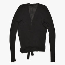 画像をギャラリービューアに読み込む, GUCCI グッチ ドレープトップス シースルーシャツ プリーツ ギャザー ブラック シアー トップス リボンデザイン XSサイズ 美品 中古 4a002631