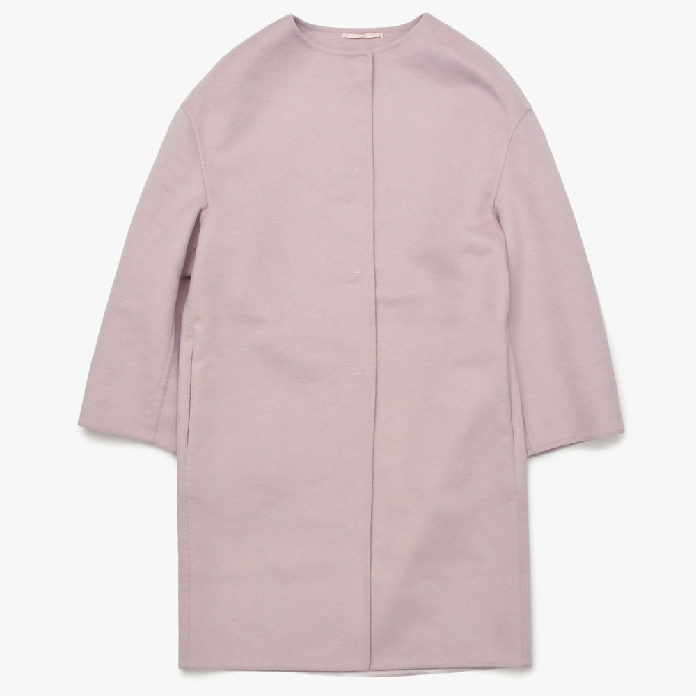 極美品 PRADA プラダ PINK ピンク コート ロングコート サイズ36 APD1 2015 1170 中古 4a002656