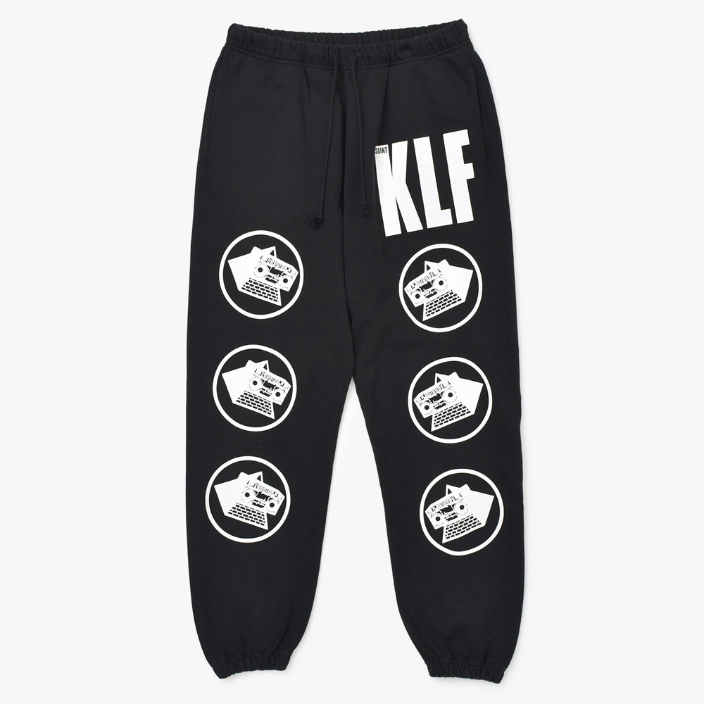 Very Good Condition SAINT Mxxxxxxx Saint Michael The KLF Collaboration Setup KLF HOODIE/KLF SWEAT PANTS Sweat Hoodie Pants Vintage Processing Used 4a002605